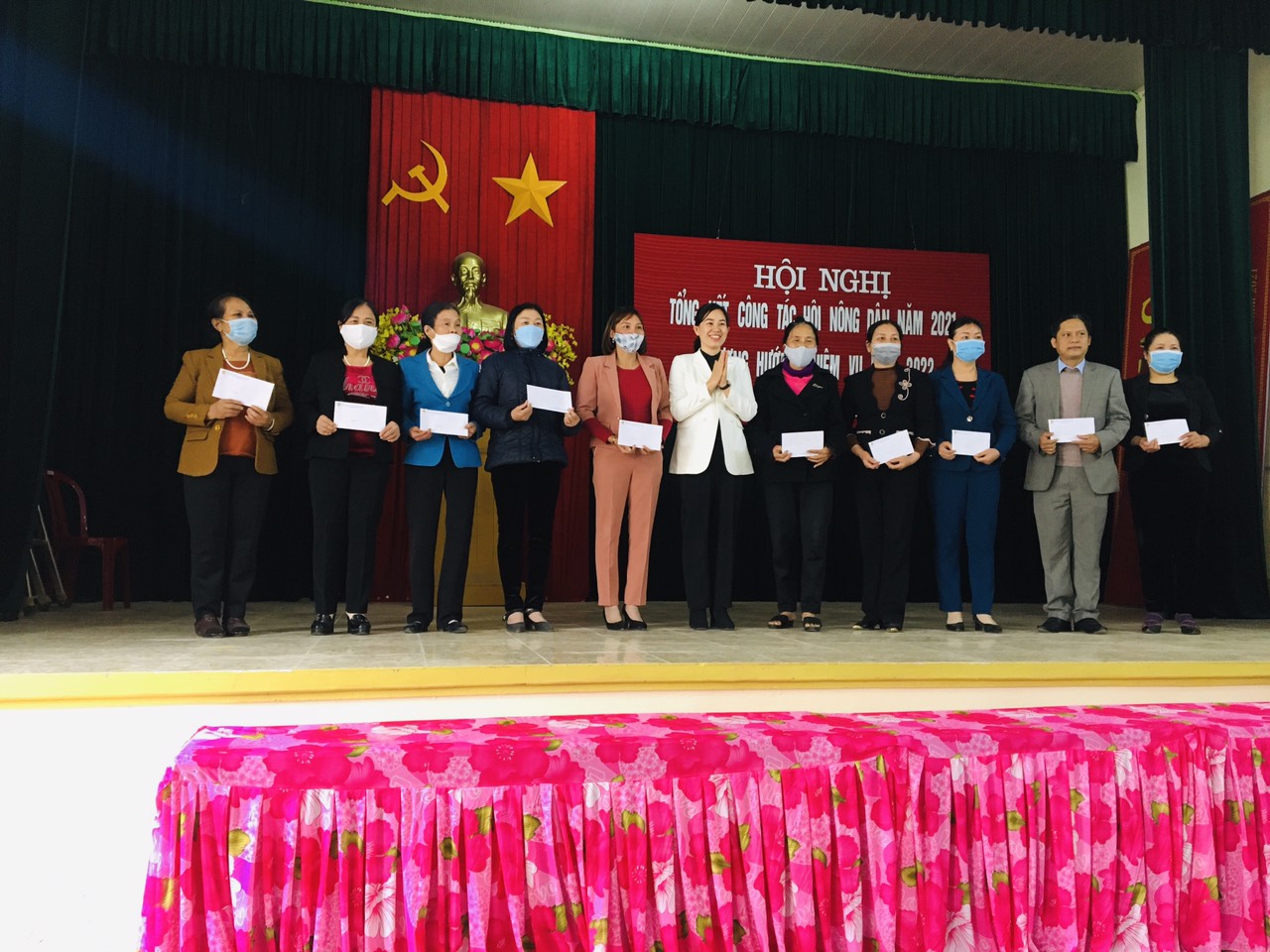 Hội nghị Tổng kết Hội Nông dân thị trấn Nho Quan năm 2021, triển khai phương hướng nhiệm vụ năm 2022.